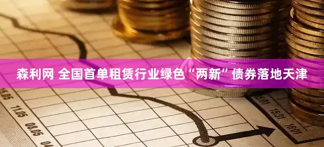 森利网 全国首单租赁行业绿色“两新”债券落地天津